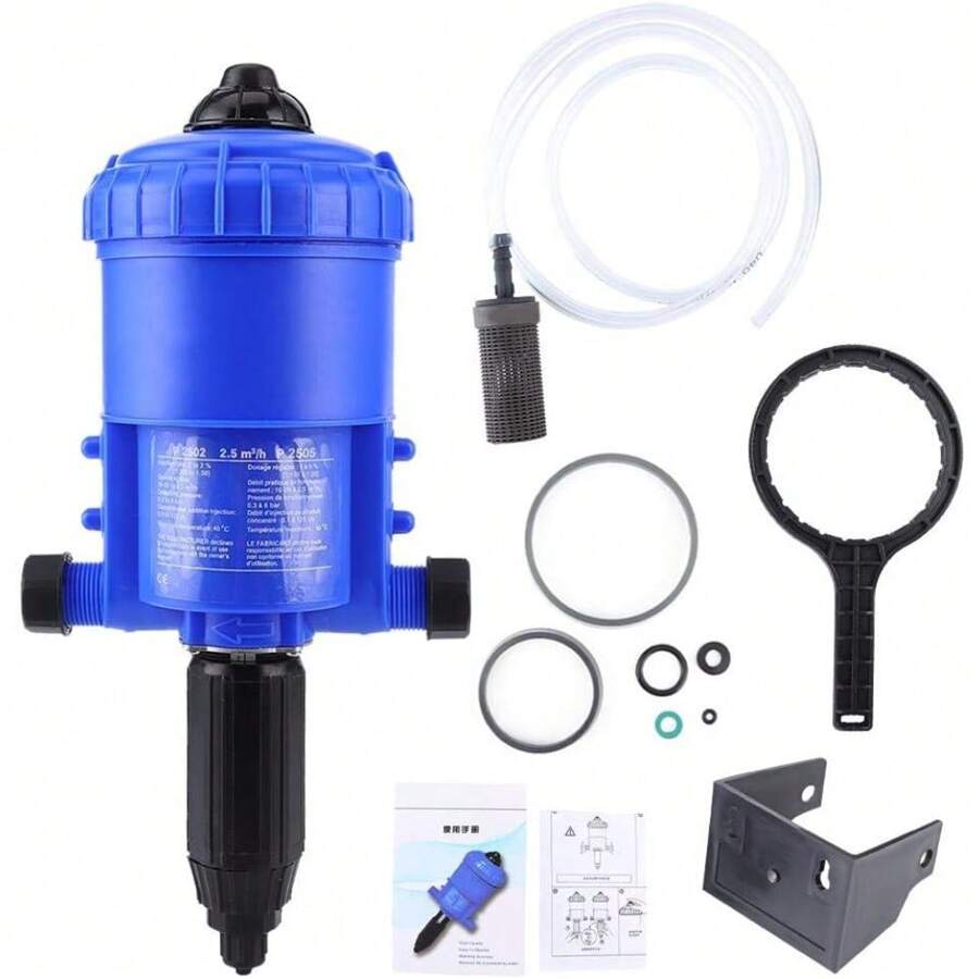 0.2%-2% Adjustable Fertilizer Injector, Automatic Dosing Device ...