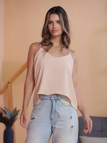 Women Tank Tops & Camis - Màu be - Xem 2