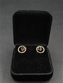 Fine Stud Earrings - Vàng - Xem 4