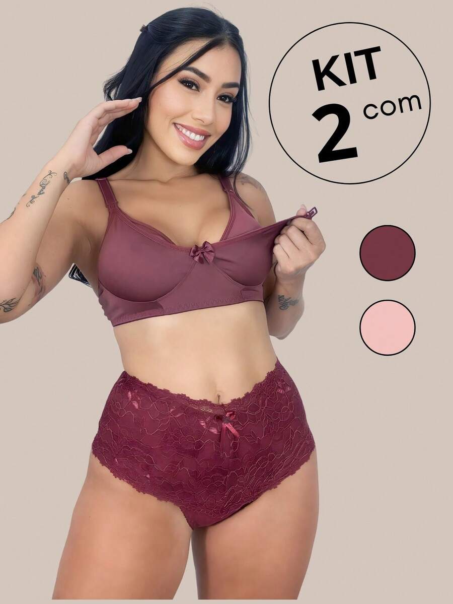 Maternity Lingerie - 彩色 - 查看 1