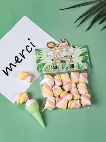 10/20 pièces sacs cadeaux au style d'animaux de la jungle, fournitures d'emballage de cadeaux multifonctionnels, sacs à bijoux, convient pour les anniversaires, mariages, fêtes familiales, fêtes