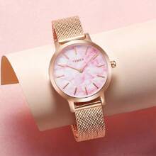 腕表 TREND 系列珍珠贝母表盘石英女表 - 粉色 - 查看 2