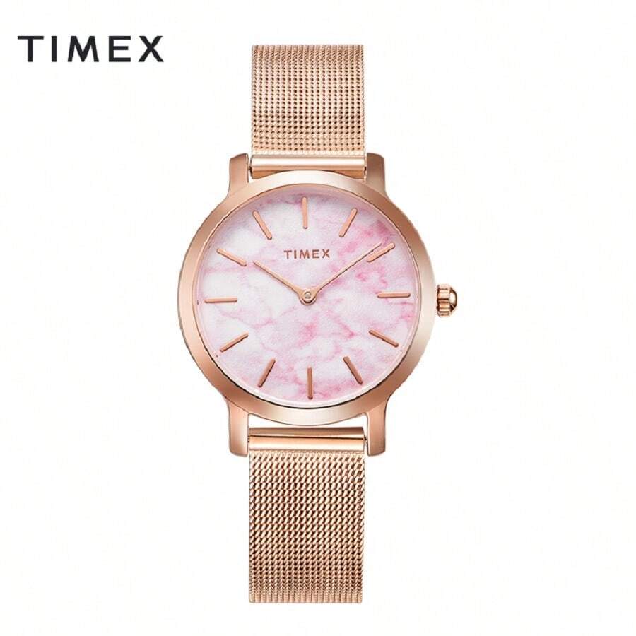 腕表 TREND 系列珍珠贝母表盘石英女表 - 粉色 - 查看 1