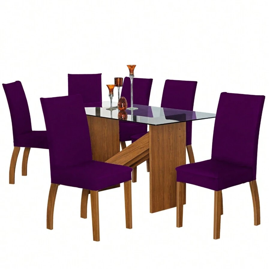 Chair Covers - Purple - View 1