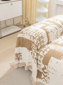 1 Miếng Hiện đại Không trượt Chenille Chăn bọc Ghế sô pha Cái đệm , Bốn phổ cập Chống trượt Bọc ghế sofa Đối với Khăn trải bàn , Tthảm Dã ngoại , Nhiều-use In Phòng ngủ , Phòng khách , Ngoài trời - Màu cà phê - Xem 8