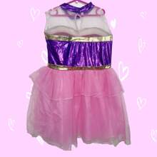 luli pampin vestido + varita de luz