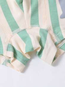 4 Piezas De Boxers Para Niño Con Estampado De Dinosaurios, De Dibujos Animados, Cuatro Estaciones - Multicolor - Ver 7
