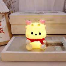 1入組龍年裝飾夜燈新年禮物,春節裝飾,可愛 - 粉色 - 查看 1