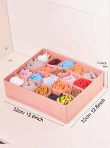 WHICHLIFE 1 件 20 格内衣收纳盒装饰品装饰节日装饰房间装饰家居装饰卧室装饰连衣裙裤子鞋子牛仔裤靴子裙子