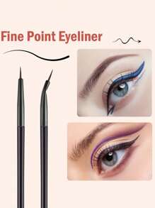 7pcs Eye Makeup Brush Set With Eyebrow Brush, Eyeliner Brush, Flat Definer Brush For Makeup Artist