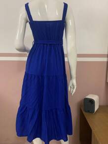 Women Dresses - 寶藍色 - 查看 5