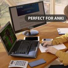 Mini Wireless Controller, Anki Remote Compatible With Switch/OLED, Windows,MacOS And Android With Cable And Strap,Designed For Classic Games(Black) - Black - View 5