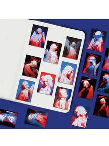 50入組天使設計防水貼紙,適用於行李箱、滑板、隨行杯、手機、平板電腦裝飾 - 彩色 - 查看 7