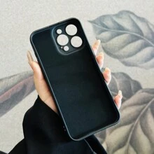 1个适用于的液态硅胶钱包式手机壳，双层蓬松面料，防震简约，国际版，非国内版 - 黑色 - 查看 8