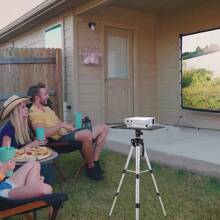 Projector Stand Tripod, Foldable Laptop Stand Aluminum DJ Racks Projector Tripod With Plate And Carrying Bag Height Adjustable From 49cm-110cm Halloween Decorations Halloween Costumes Autumn Decor Festival Decor - Silver - View 11