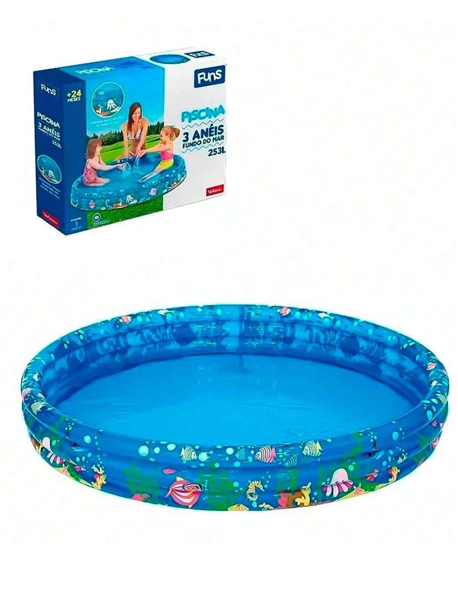 Piscinas Infantis - Azul - Visão 1