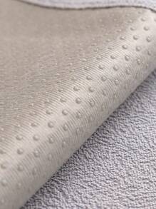 1 pièce Ensemble de housse de canapé en patchwork de chenille, comprenant des housses de coussin de canapé 1/2/3/4 places, housse d'accoudoir, housse de dossier, anti-dérapant, convient à toutes les saisons - Gris pâle - Voir 8