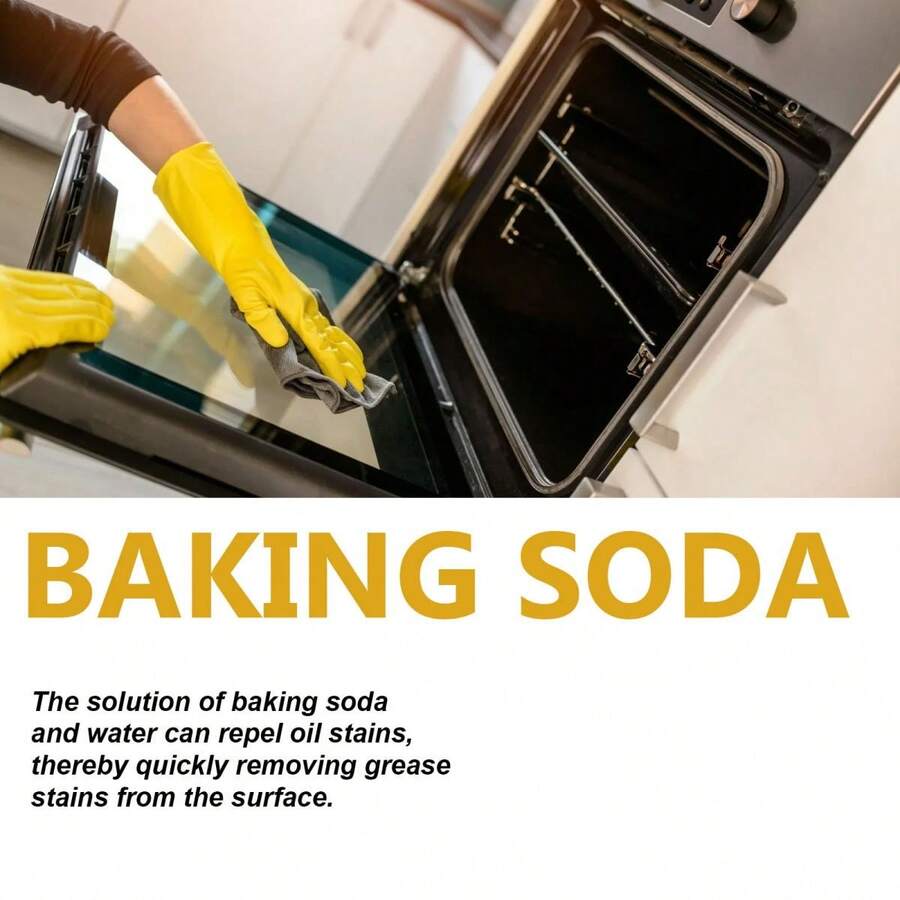 1pc 6pack Baking Soda Cleaning Powder MultiPurpose Powerful Oil Stain