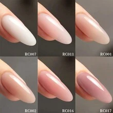 XEIJAYI 1瓶15毫升指甲油凝胶，适用于可卸甲油胶，居家及美甲沙龙DIY美甲，圣诞节及派对场合 - 粉色 - 查看 5