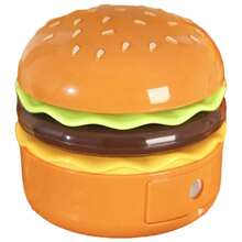 Led Hamburger Lamp Silicone Bottom Hamburger Light Portable Adjustable Led Table Night Lamp Cute Hamburger Light For Bedroom - Burnt Orange - View 8