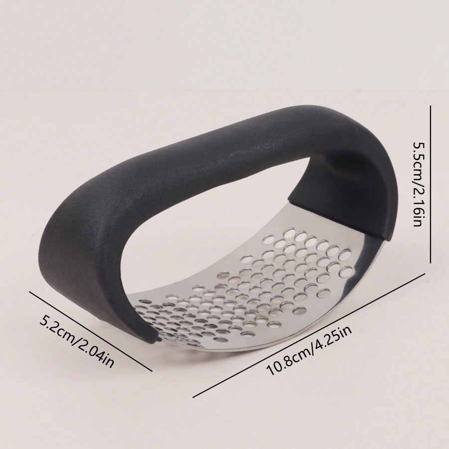 1pc 304 Stainless Steel Manual Garlic Press, Garlic Mincer, Garlic Crusher For Kitchen for Sale