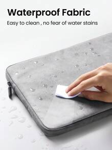 UGREEN 笔记本电脑平板电脑包皮革 13-13.9 14-14.9 英寸包保护套适用于 Pro Air iPad/iPad Pro 保护套笔记本电脑 iPad Pro Air 保护套 - 灰色 - 查看 7