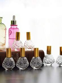 mai mao 2 Chai xịt thủy tinh 15ml có phễu và ống nhỏ giọt, bình xịt nước hoa di động có thể nạp lại cho nước hoa, nước trang điểm, bình đựng tinh dầu, chai đựng nước hoa - Nhiều màu - Xem 5