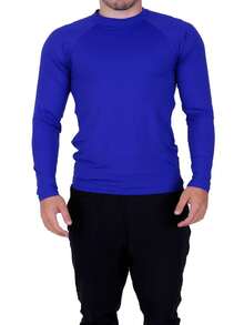Blusa Fitnes Térmica Segunda Pele Camisa Proteção Solar UV 50+