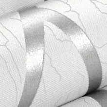 1 rollo de papel tapiz non-woven con estampado geométrico minimalista moderno, perfecto para decorar dormitorios, salas de estar y mejorar la decoración del hogar. Paneles de pared adhesivos removibles, papel tapiz, artículos de decoración primaverales para renovar su hogar, pegatinas de decoración - Blanco - Ver 4