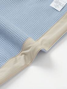 Balabala 嬰兒男童針織長褲 - 藍白色 - 查看 4