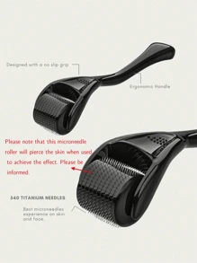 1pc Skin Care Microneedling Roller For Facial Skin Care And Beauty Microdermabrasion Tools,Minoxidil,Dermaroller,Microneedling,Beauty,Skin Care Products,Spa,Self Care,Skin Care Tools,Face Care,Esthetician Supplies,Massage,Face Massage Tool,Face Roller