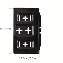 Universal Adjustable Car Battery Bracket Stabilizer Mounting Bracket For Battery Stability And Reinforcement - Black - View 3