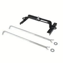 Universal Adjustable Car Battery Bracket Stabilizer Mounting Bracket For Battery Stability And Reinforcement - Black - View 4