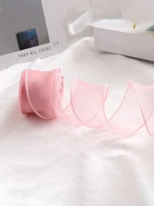 1 Miếng Hoa Ruy băng Bao bì Với Bowknot Nút Đối với Bữa tiệc ngày lễ , Đài kỷ niệm Qủa tặng Gói hàng Chất liệu , Thích hợp Đối với Cô gái Tóc Bím tóc , Cắm Hoa , Trang trí bánh kem , Ruy băng , Và Đàn organza Lụa Lễ cưới Bó hoa Chất liệu - Hồng - Xem 5