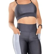 Women Sports Sets - Màu Xám nhạt - Xem 4