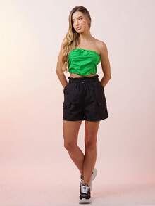 Women Tops - màu xanh lá - Xem 3