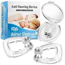 Kit 3 Clips Dilatador Nasal Magnético Anti Ronco Combate Apnéia Melhora Respiração - Transparente - Visão 11