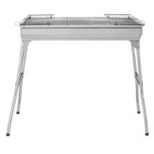 Portable Stainless Steel Grill (Standard Configuration) - Silver - View 2