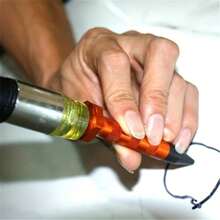 汽車除冰雹凹痕無需噴漆的修復工具套件,包括橡膠錘和打擊工具 - 黑色 - 查看 5