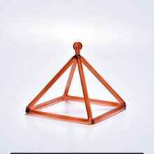 TOPFUND Red Crystal Singing Pyramid 11 Inch With Artificial Leather Carrying Case And Suede Striker - Red - View 9