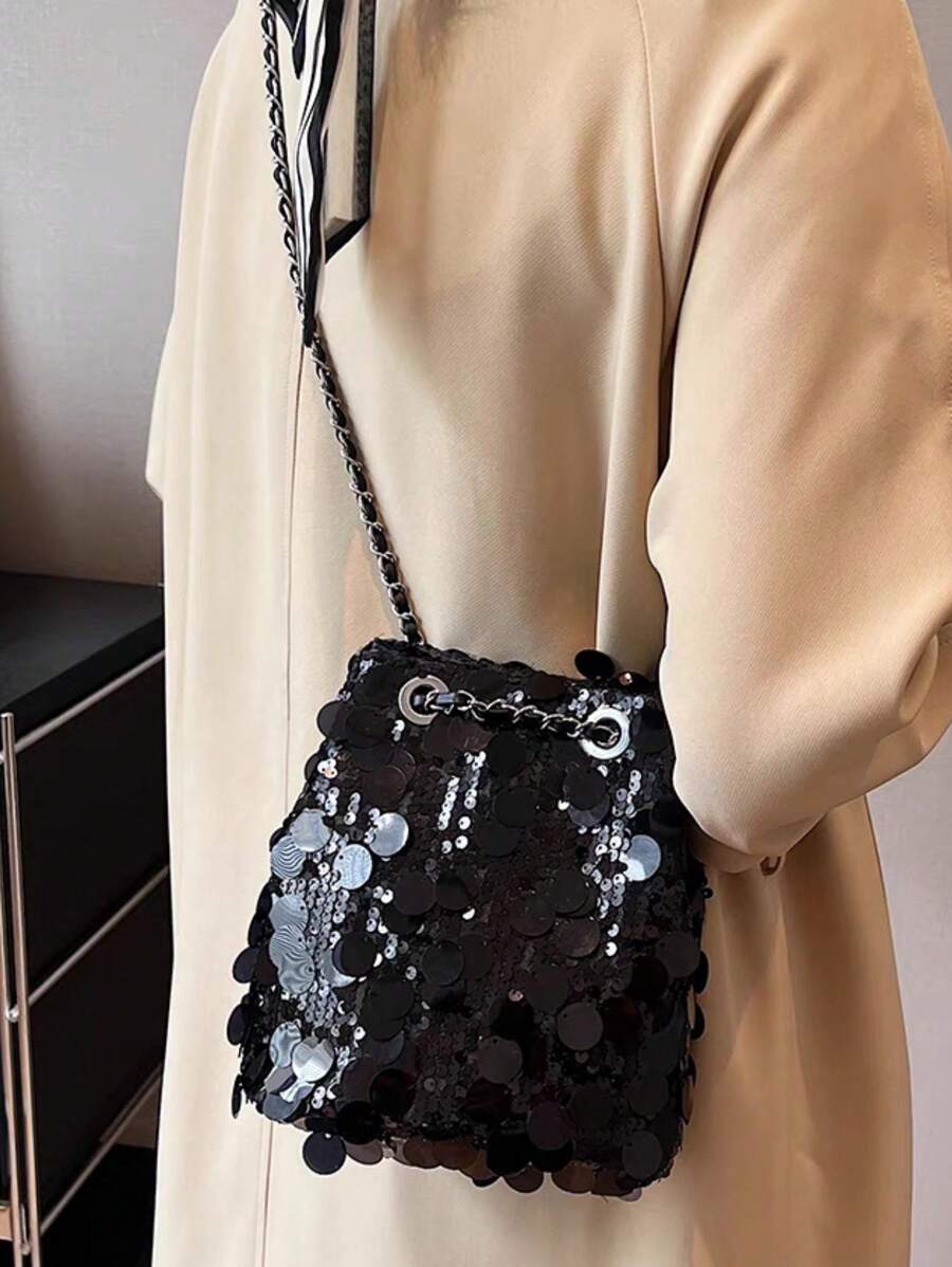 Women Crossbody - 黑色 - 查看 1