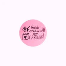 Label Stickers - Baby Pink - View 2