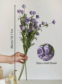 1 pièce/3 pièces Fleur artificielle d'imitation de rose, décoration d'intérieur, Saint-Valentin, cadeau