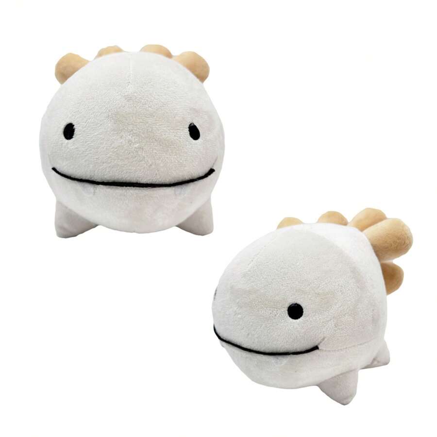 Cute Deepwoken Sharko Plush Collectible Gift For Teenagers 18cm - White - View 1