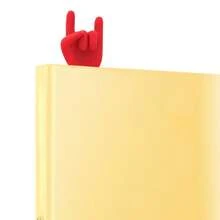 1入組可愛書籤，有趣的3D卡通書籤，書迷的禮物閱讀，有趣的書籤和閱讀配件，適用於書迷 - 紅色 - 查看 5