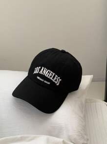 1pc Unisex Winter Hat In Dark Green Ski Hat Style Y2k Embroidery Baseball Cap Outdoor Cold-Proof Daily Warmth Cap For Casual Wear - Green - View 1