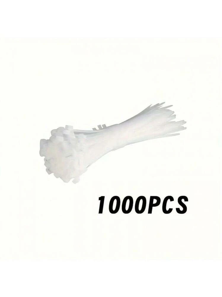 XINGO Fascette nere da 45,7 cm, resistenti, confezione da 100, fascette in plastica ultra resistenti, fascette grandi per cavi extra lunghe, resistenti ai raggi UV per interni ed esterni