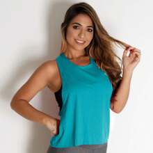 Women Sports Tees & Tanks - 綠色 - 查看 4