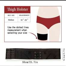 Của phụ nữ Mang Đùi - Có thể điều chỉnh Chân Đối với phổ cập Phù hợp Và Tối đa Thoải mái - màu đen - Xem 8