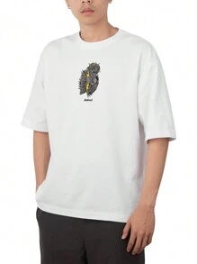 Men T-Shirts - 白色 - 查看 2